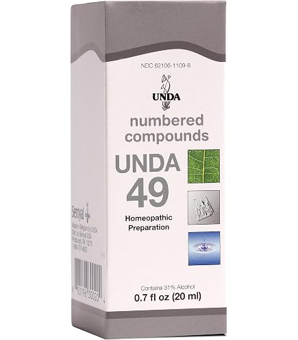 Amazon.com: UNDA 202 Numbered Compounds | Homeopathic Preparation
